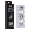 IVG Jomo Tech Lite 40 replacement sub-ohm coils, 5-pack, compatible with vape devices, featuring high-performance coil design.