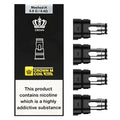 IVG Uwell Crown M replacement coil for vape devices, showing the coil’s design and packaging.
