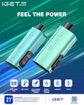 IVG IGET Soul B40000 disposable vape with dual mesh coil, coffee flavor, designed for 40,000 puffs, Luxe Vape India.