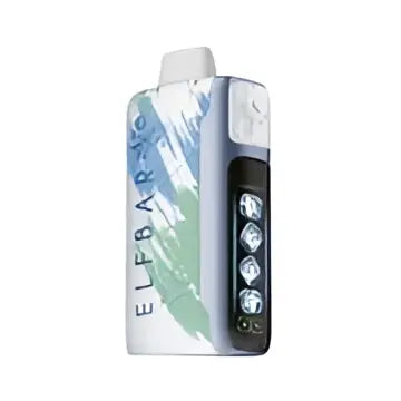 IVG Elf Bar Ice King 30000 Puffs disposable vape with watermelon ice flavor, long-lasting electronic vape device, sleek design.