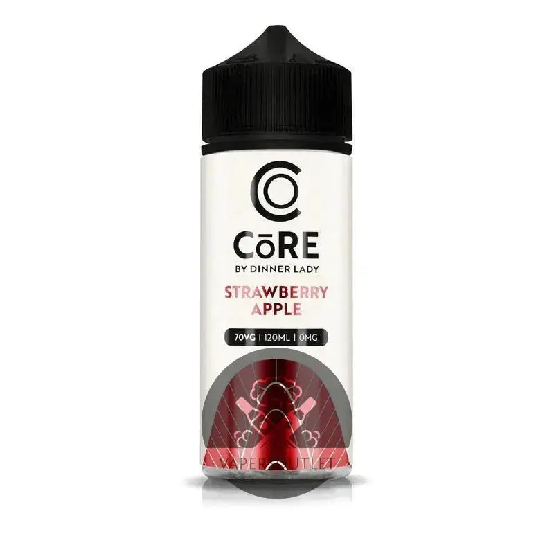 Core by Dinner Lady Tropic Thunder vape juice in 120ml, tropical fruit flavor, IVG brand, for 3mg and 6mg nicotine.