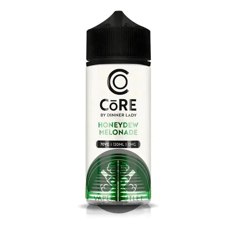 IVG Core by Dinner Lady Honeydew Melonade 120ml freebase e-liquid for vaping, featuring fresh honeydew and melon flavors.
