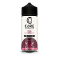 IVG Core Dinner Lady Pink Lemonade 120ml freebase e-liquid vape juice in 3MG or 6MG, displayed in a sleek bottle.