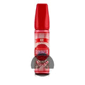 IVG Dinner Lady Strawberry Bikini 60ml shortfill e-liquid bottle with colorful label, showcasing strawberry flavor for vaping.