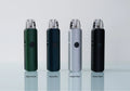 IVG Uwell Caliburn G4 Classic Pod System Kit in alpine green with 1400mAh battery and 3ml tank for vaping.