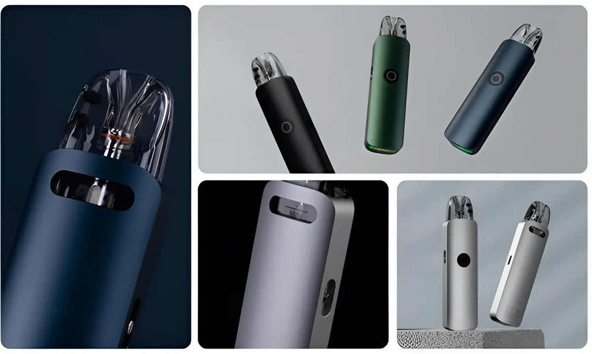 IVG Uwell Caliburn G4 Classic Pod System Vape Kit with 1400mAh battery and 3ml pod, in alpine green, displayed on a white background.