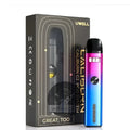 IVG Uwell Caliburn G2 18W pod system kit for MTL vaping, black color, compact vape device for easy vaping experience.