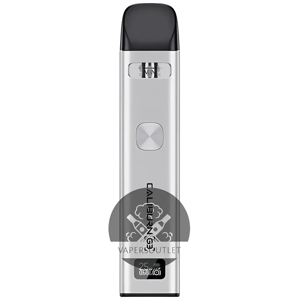 IVG Uwell Caliburn G3 pod system kit in black, compact vape device with sleek design, ideal for vaping enthusiasts.