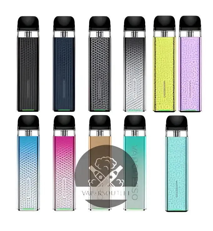 IVG Vaporesso XROS 3 Mini Pod System Kit in black, featuring compact design for MTL and RDL vaping, suitable for various vaping styles