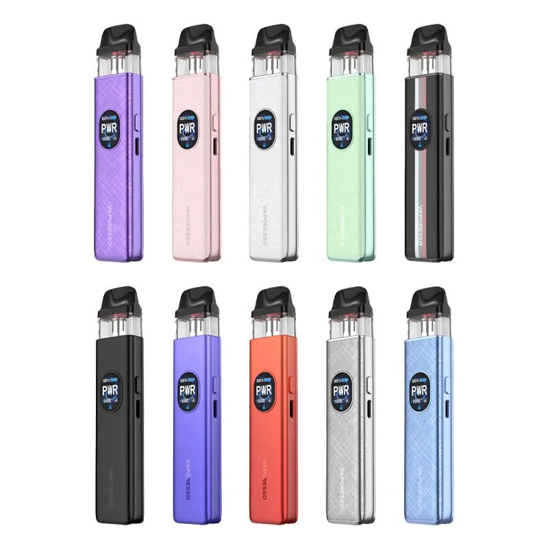 IVG Vaporesso XROS 5 Pod Kit in cosmic black, compact vaping device with sleek design, perfect for easy vaping.
