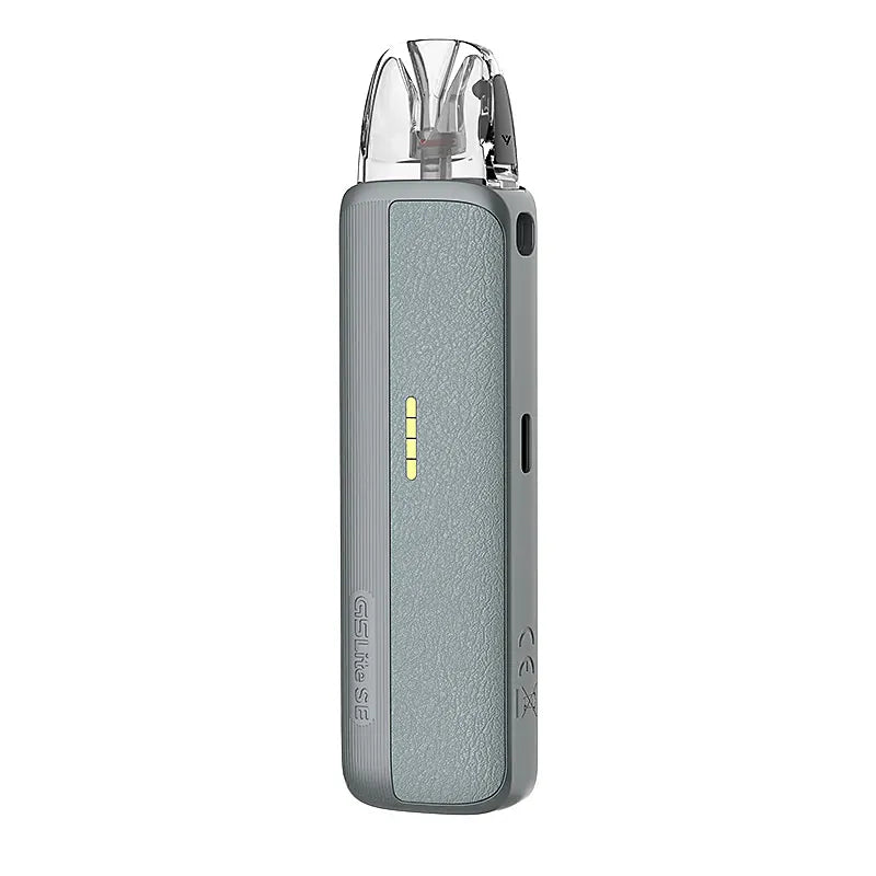 IVG Uwell Caliburn G5 Lite SE Pod Kit with orange leather finish, compact MTL vape kit for smooth vaping experience