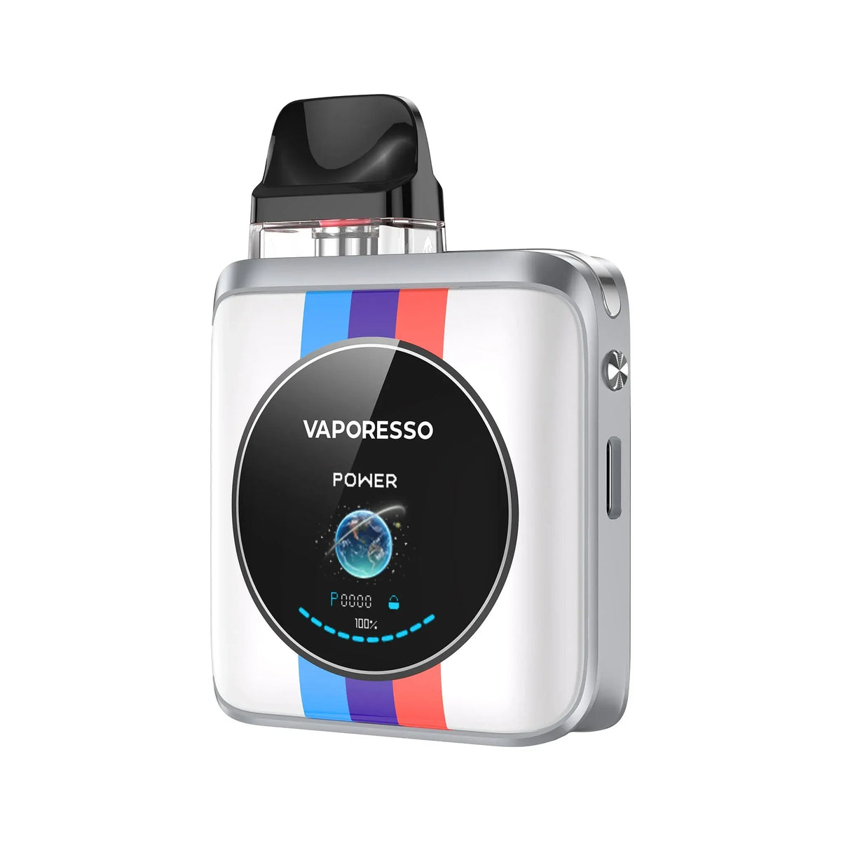 IVG Vaporesso XROS 4 Nano Pod Kit with sleek design, compact size, and replaceable pods for easy vaping.