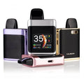 IVG Uwell Caliburn G3 Pro KOKO Pod System Kit in space grey, 35W adjustable vape device with sleek design and compact build.