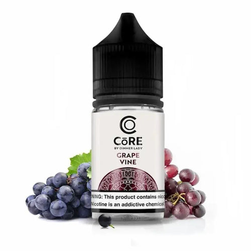 IVG Core Salt by Dinner Lady Grape Vine NIC SALT e-liquid 30ml in 20MG, 30MG, or 50MG nicotine strength, for Luxe Vape India