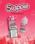 IVG Slapple Watermelon Nic Salt Vape Juice 30ML bottle with watermelon flavor, available in 30MG and 50MG nicotine strength.