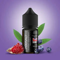 IVG Pod Salt Core Blueberry Pomegranate NIC SALT vape juice 30ML bottle with flavor label, 20MG, 25MG, or 50MG nicotine strength