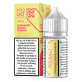 IVG Pod Salt Nexus Strawberry Banana Rhubarb NIC Salt vape juice 30ML in 20MG, 25MG, 50MG options with fresh fruit flavors.
