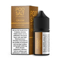 IVG Pod Salt Origin Cuban Crème nicotine salt vape juice 30ml in 20mg, 25mg, 50mg bottles for smooth vaping.