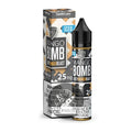 IVG Salt Nic Iced Mango Bomb vape juice in 30ml bottle, 25mg and 50mg nicotine, with icy mango flavor for salt nicotine vapers.