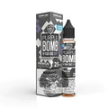 IVG SaltNic Iced Purple Bomb vape juice in 30ml bottle with 25mg or 50mg nicotine salt, featuring purple and icy flavor elements.