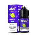 IVG Nasty Burst Grape Ice Nic Salt 30ml vape juice bottle featuring a vibrant grape flavor with icy menthol finish.