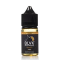 IVG BLVK Unicorn Mango Nic Salt vape juice bottle with 30ml label, 35MG and 50MG nicotine strength, vape e-liquid.