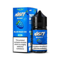 IVG Nasty Burst Blue Razz Ice Nic Salt vape juice 30ML bottle with blue raspberry flavor and icy menthol notes.