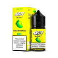 IVG Nasty Burst Green Mango Nic Salt Vape Juice 30ML, 35MG and 50MG, with vibrant green mango flavor and sleek packaging.