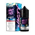 IVG NIC SALT vape juice in 30ml Passion Fruit Ice flavor by Nasty Juice, with 35MG and 50MG nicotine salt content, ideal for vaping.