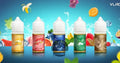 IVG Vladdin Nicotine Salt 30ML vape juice bottle with cool grape flavor, 30MG nicotine salt e-liquid for vaping in India.