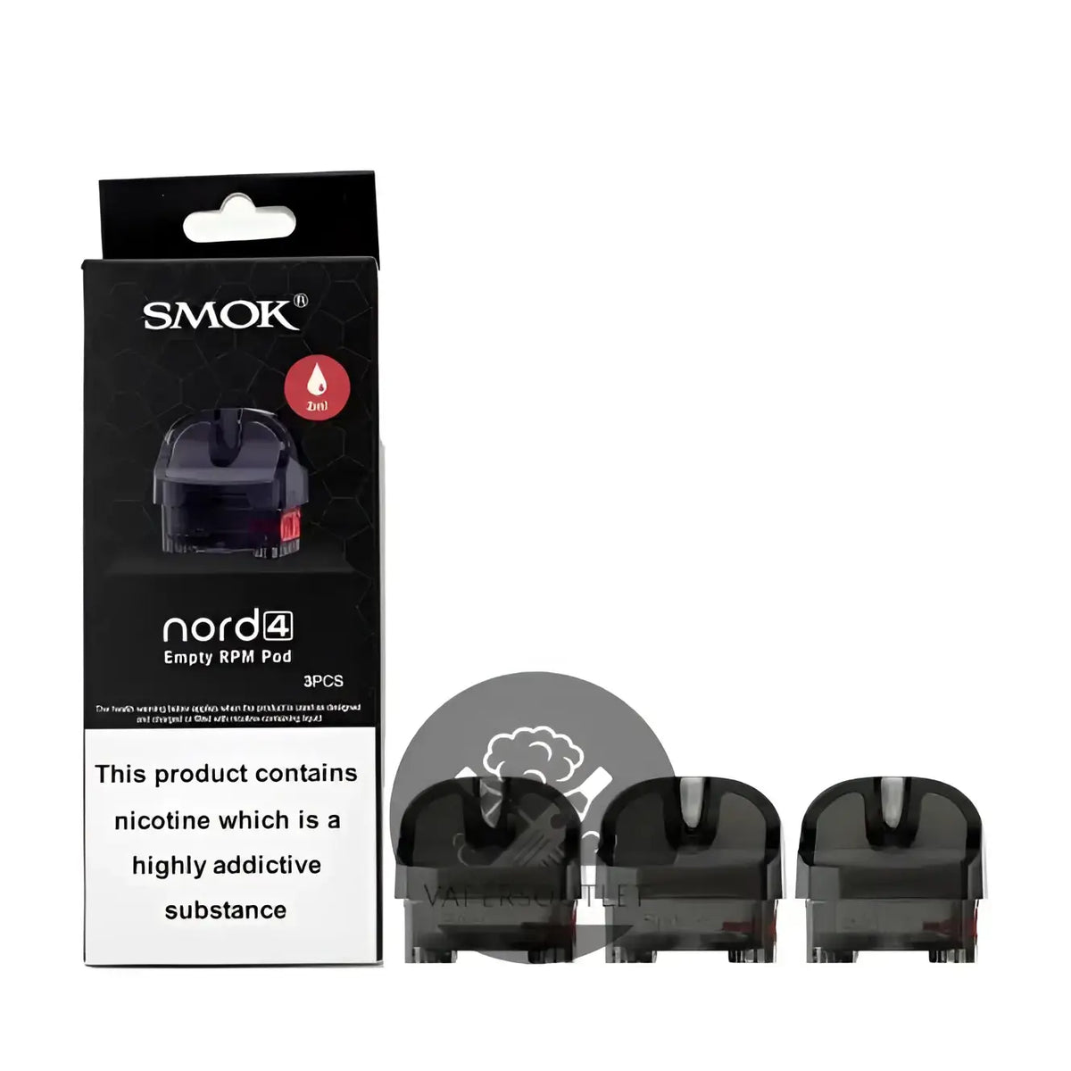 IVG SMOK Nord 4 replacement pods for RPM and RPM 2 cartridges, vape pod cartridges for electronic cigarettes.